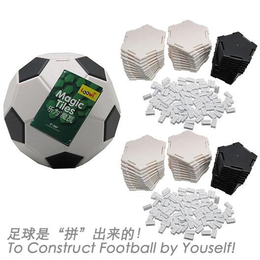 樂(lè)為魔瓦樂(lè)為足球裝，足球是“拼”出來(lái)的！