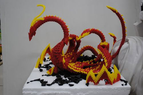 廈門大學(xué)漳州校區(qū)立體塑菱設(shè)計(jì)大賽作品-鳳